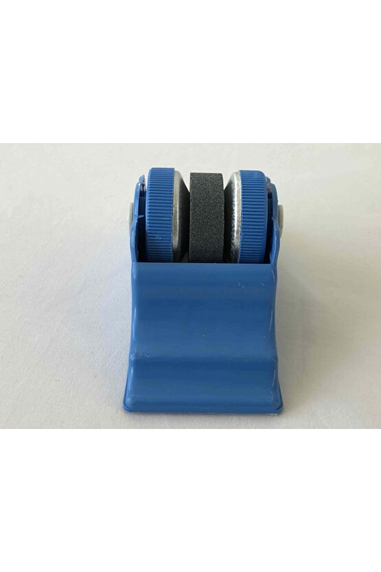 Mavi Plastik Çift Taraflı Bıçak Bileme Taşi