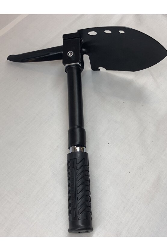 Bahçe Işleri Çapalama Kazma Seti Çelik Kürek Çapa Çekiç Özel Yeşil Branda Çantasında