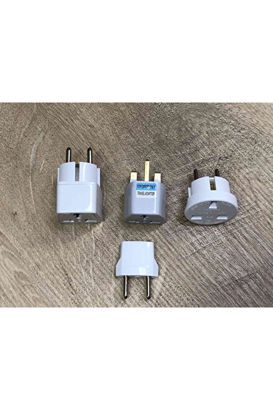 4 Parça Uluslararası Seyahatler çin Üniversal Elektrik Prizleri Dönüştürücü Seti