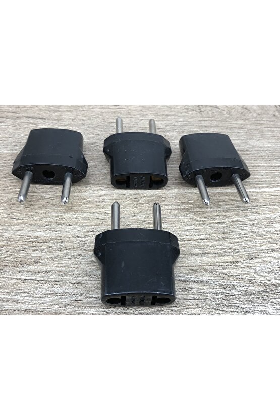 4 Adet Türkiye Tipi Elektrik Priz Ucu Çevirici