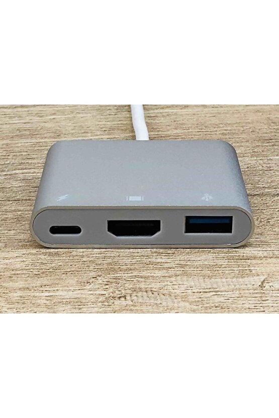 Type C Hdmı Usb 30 Çevirici Macbook Google Nexus Matebook Chromebook Huawei Hp Uyumlu