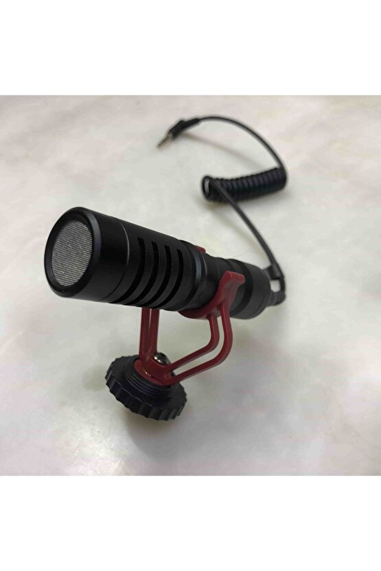 Paleon Kamera Için Consender Mikrofon Çift Kablolu Youtube Tiktok Canlı Yayın Mikrofonu