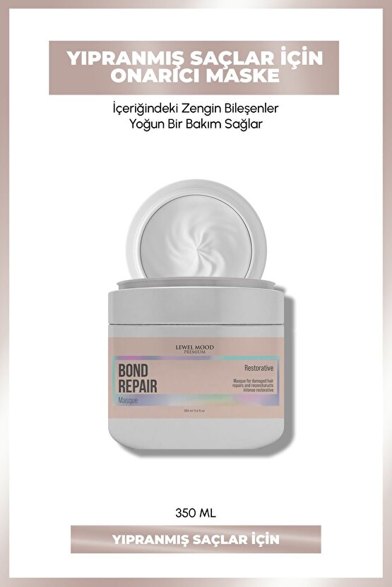 Bond Repair Yıpranmış Saçlar İçin Bakım Maskesi