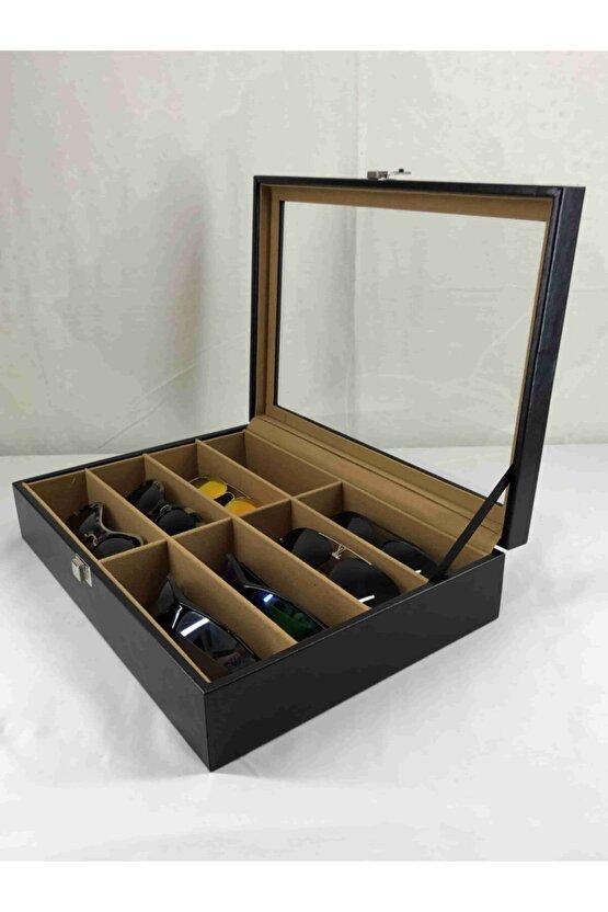 Cam Kapaklı Güneş Gözlüğü Kutusu