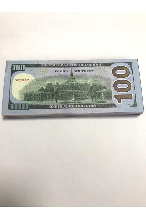 500 Adet 100 Dolar Geçersiz Şaka Düğün Parası Oyun Parası 500x100dolar