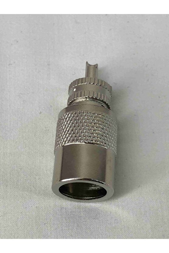 4 Adet Aselsan Amatör Telsiz Sistemlerine Rg-213 Anten Kablosuna Pl-259 Uhf Erkek Metal Konnektör