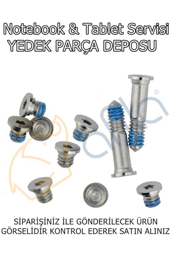 APPLE uyumlu Macbook Air A369, 1466 Alt Kasa Vida Seti