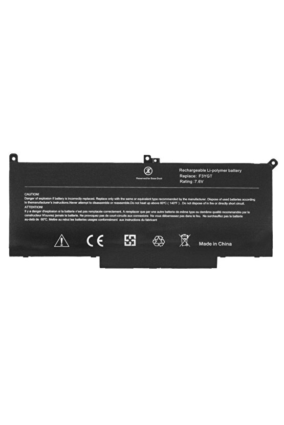 Dell P73G, P73G001, P73G002 Bataryası - Ver.2 - 4 Cell