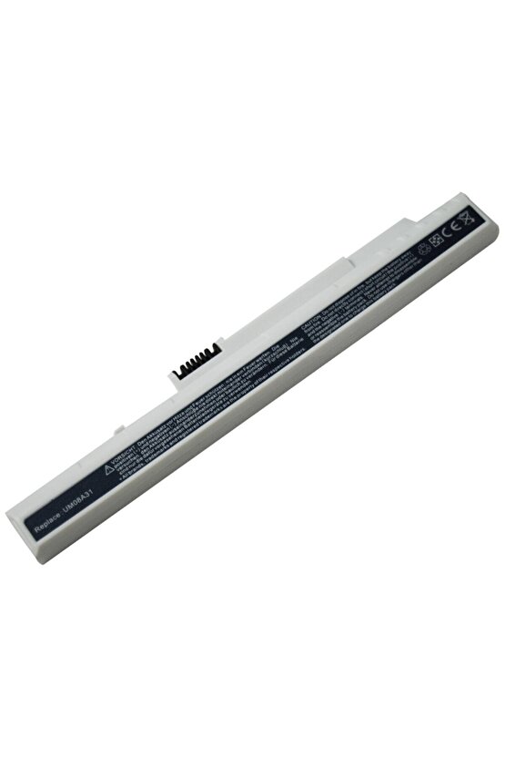 Acer LC.BTP00.017 LC.BTP00.018 Notebook Bataryası -Beyaz - 3 Cell