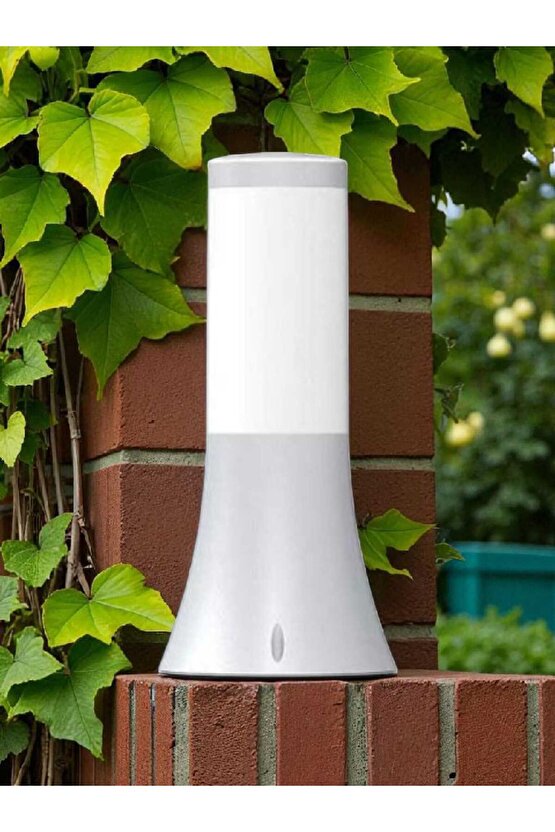 32 Cm, Plastik Gövde E27 Duylu Set Üstü Bahçe Armatürü, Elektrikle Çalışır Kaliteli Bahçe Apliği