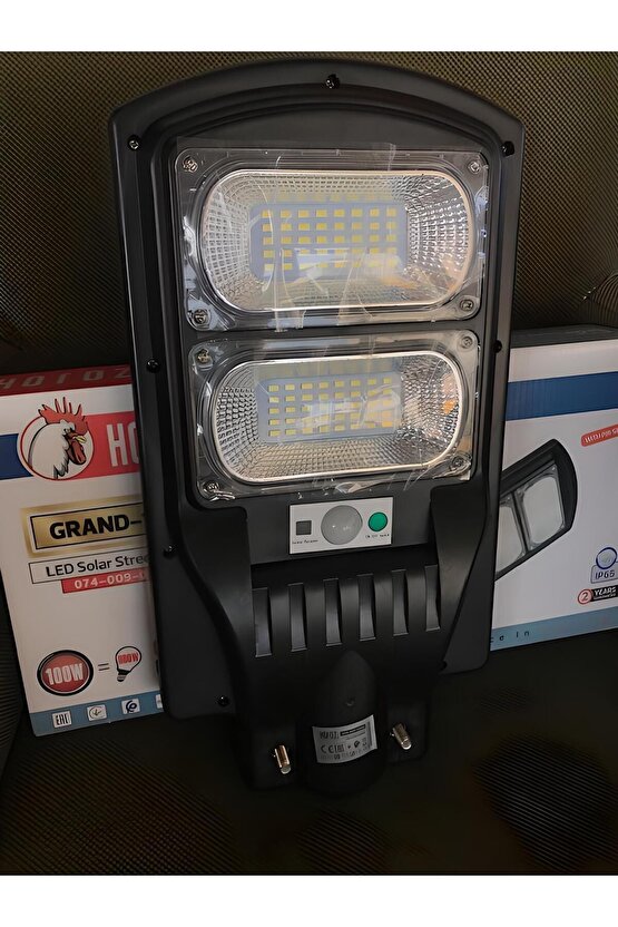 Grand-100 100w Beyaz Solar Sokak Armatürü