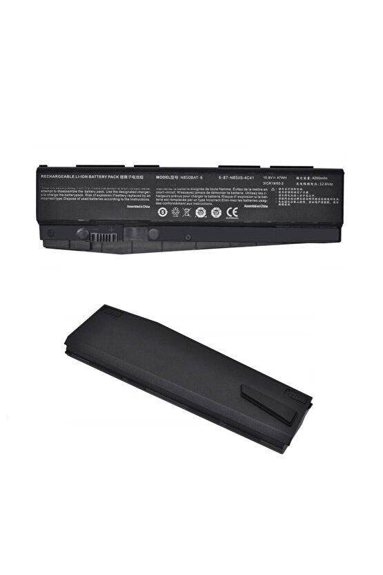 Monster Abra A5 v9.2 V12.1.2 Notebook Bataryası - Laptop Pili