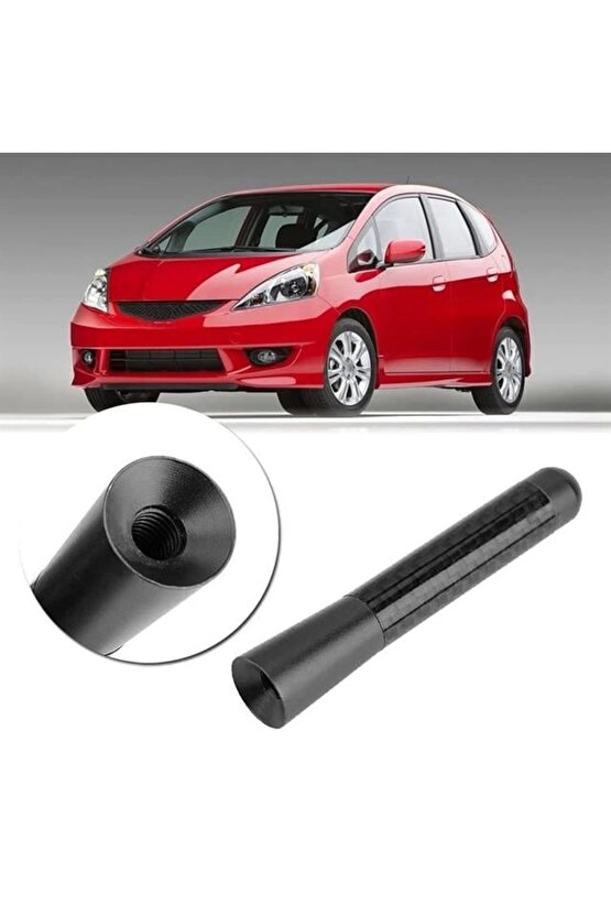 PM-26308 Universal Mavi Karbon Fiber Oto Çubuk Radyo Anteni 12 CM