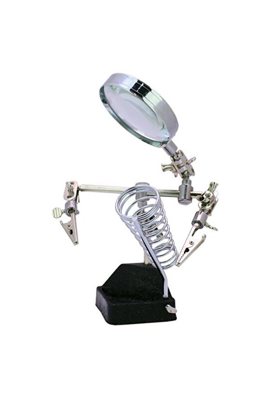 PM-1630 3 KONUMLU BÜYÜTEÇLİ HAVYA STANDI