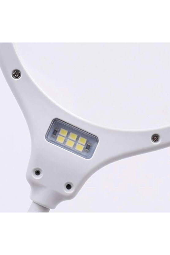 Class Mg-1003 Ledli Mercekli Masa Lambası Büyüteç 3d-110mm Lens ( Lisinya )