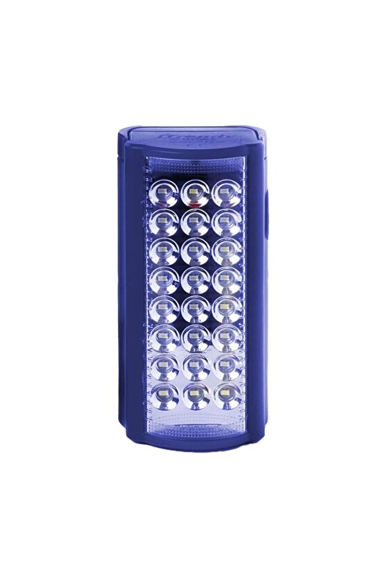 24 LEDLİ ŞARJLI IŞILDAK (6V4A AKÜLÜ * POWERBANK ÖZELLİKLİ) (4462)