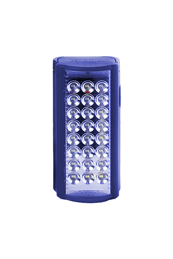 24 LEDLİ ŞARJLI IŞILDAK (6V4A AKÜLÜ * POWERBANK ÖZELLİKLİ) (5051)