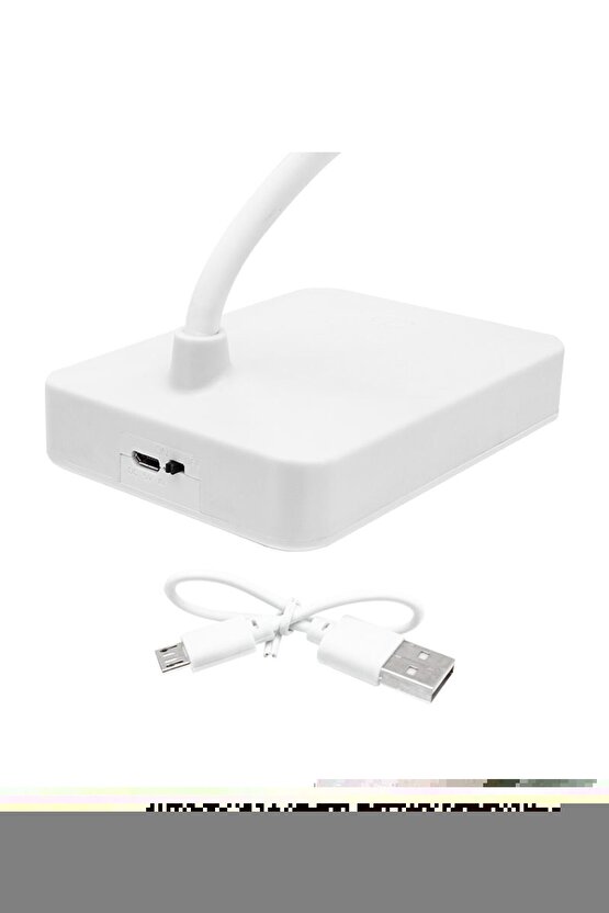 CLZ192 MX-8803A USBLİ DOKUNMATİK DÜĞMELİ ÜÇ MODLU MASA LAMBASI (4172)