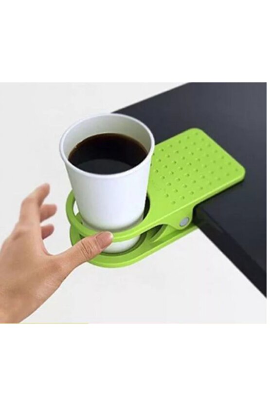 Masa Kenarı Bardaklık Tutucu Bardak Tutacağı Kıskaçlı Drink Clip