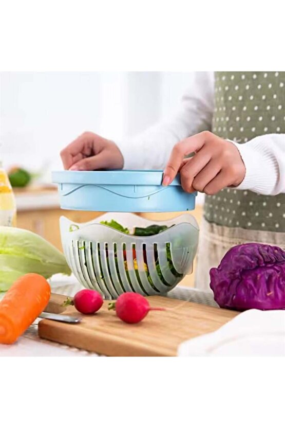 Pratik Meyve Sebze Salata Dilimleyici Kesici (5284)