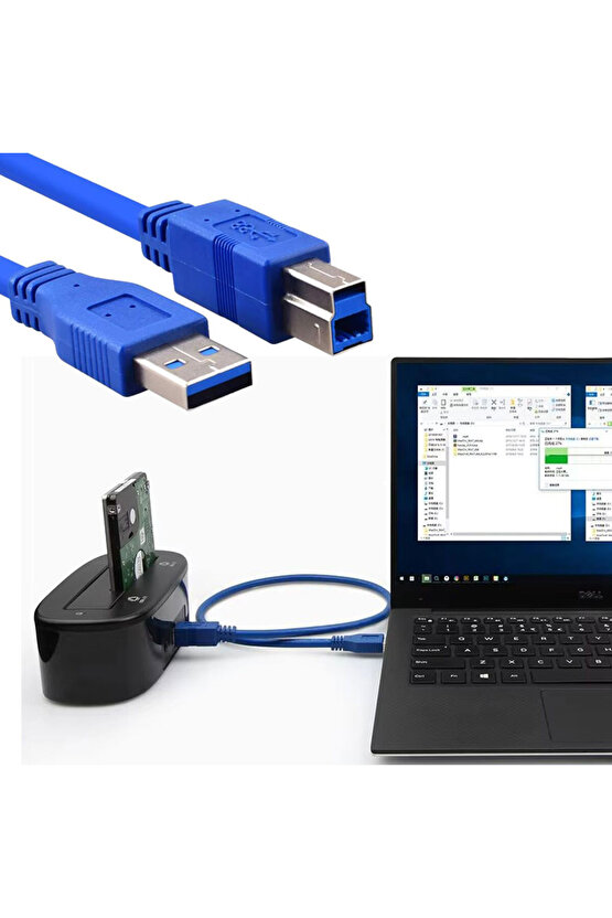 Usb 3.0 yeni nesil 3D Yazıcı Printer hdd dock için usb Kablosu Type-A Type-B