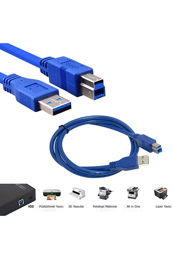 Usb 3.0 yeni nesil 3D Yazıcı Printer hdd dock için usb Kablosu Type-A Type-B