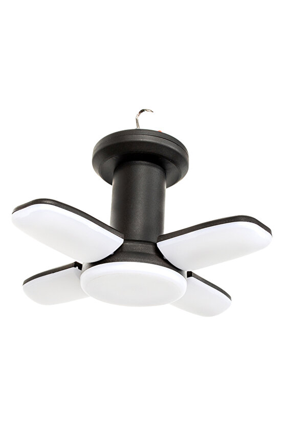 M3LFS- mx-z04 150 watt 4 kanatli usb şarjli 1800 mah kamp çadir lambasi