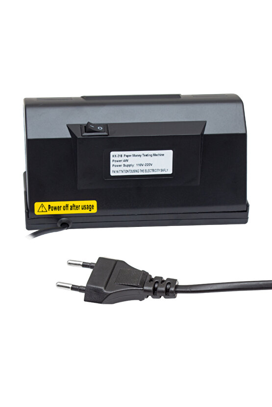 POWERMASTER HX-318 4 WATT KAĞIT PARA KONTROL MAKİNESİ