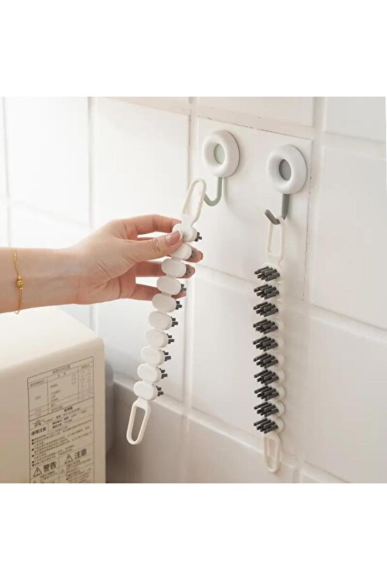 Sunup SN-24937 Çok Fonksiyonlu Esnek Mutfak Banyo Temizleme Fırçası