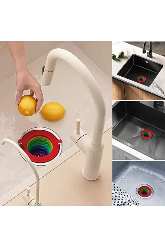 RENKLİ MUTFAK LAVABO SÜZGECİ (4767) - ESL1709-2975