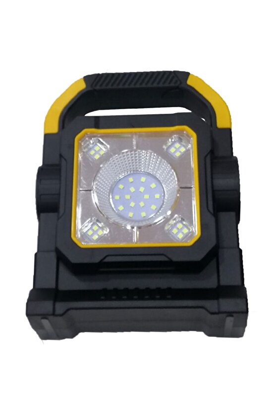 HC-7078-D TAŞINABİLİR 3 ÇALIŞMA MODLU 32 SMD LEDLİ TAŞINABİLİR ŞARJLI SOLAR LAMBA