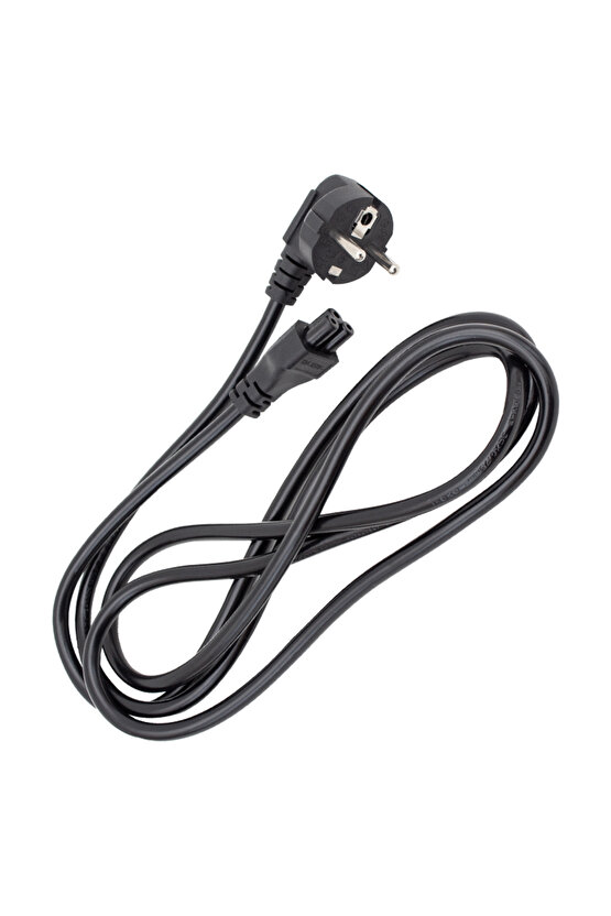 3 X 0.75 Mm Notebook Power Yonca Kablo 1.5 Metre Poşetli (4744)