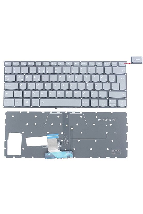 Lenovo ideaPad Yoga 720-13IKB (81X6) Notebook Klavye - Tuş Takımı  Siyah - TR - Backlit