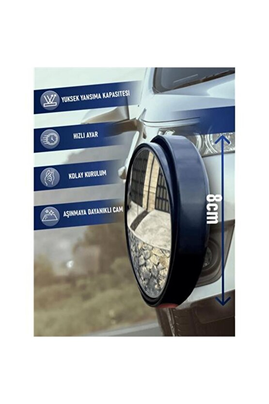 Winwinstore Araç Kör Nokta Aynası Dokunmatik