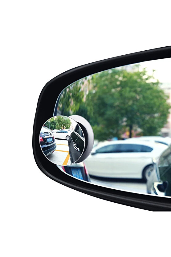 Sunup SN-14760 Universal Kör Nokta Aynası Motosiklet - Araba 360 Derece Açılı 3M Yapışkanlı ( 2Li P