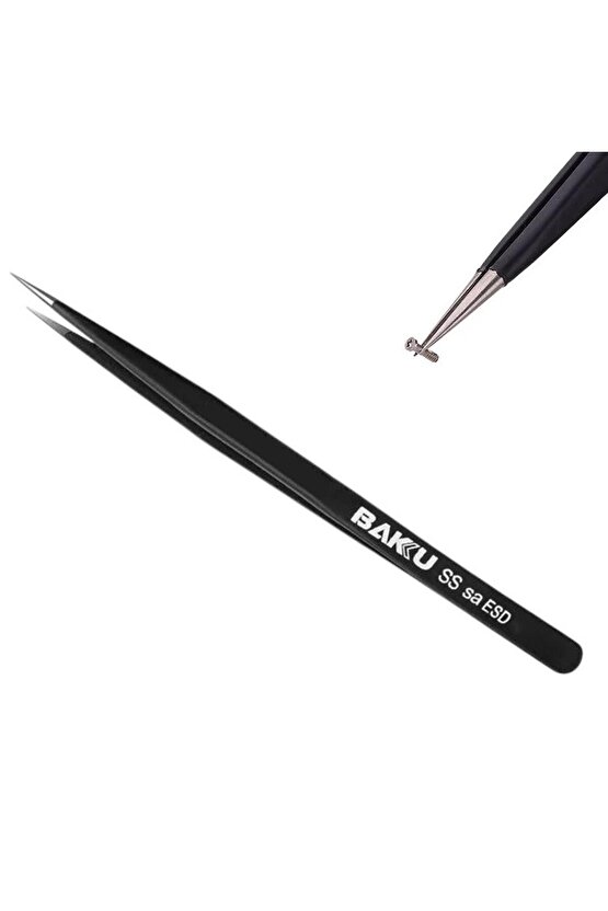 BK-A8-SS-SA-ESD İnce Uzun Uçlu Cımbız