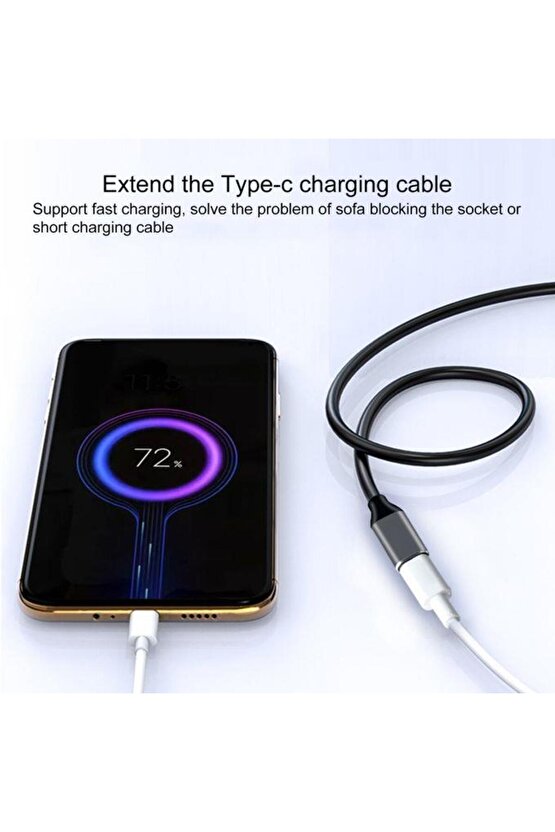 Type-C Erkek-Dişi 1.5Metre Kablo PM-24326