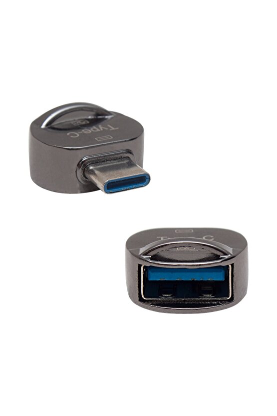 TYPE-C TO USB OTG ÇEVİRİCİ (ALTI OVAL) (4107)