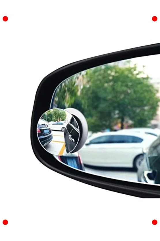 Universal Oynar Başlıklı Kör Nokta Aynası, 2li Set