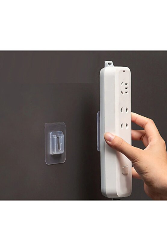 Geçmeli Klips Eşya Sabitleme Askısı 2 Set