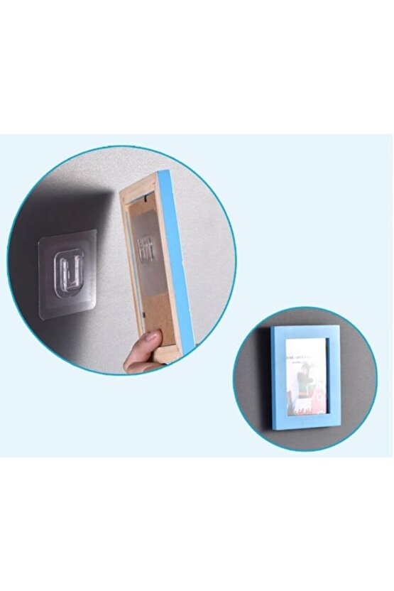 Ev Dekorasyon Geçmeli Klips Eşya Sabitleme Askısı 1 Set