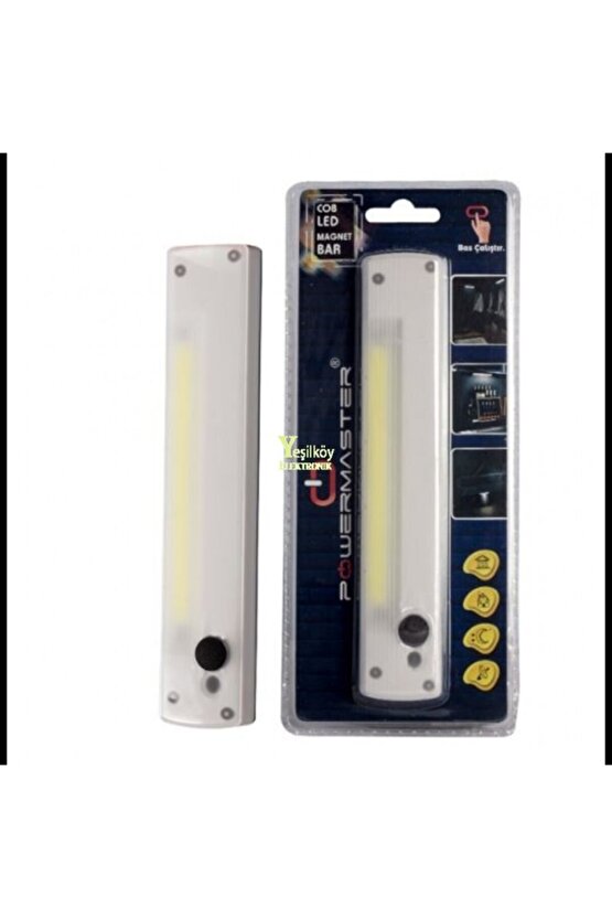 Cob Led Mıknatıslı El Tipi Fener