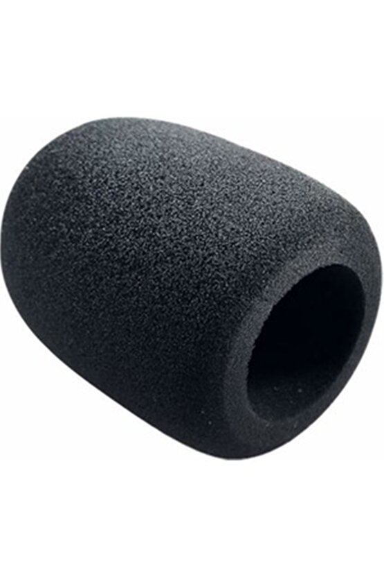 El Mikrofon Süngeri Siyah