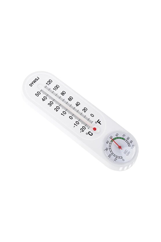 Analog Sıcaklık Nem Ölçer Termometre Duvar Tipi