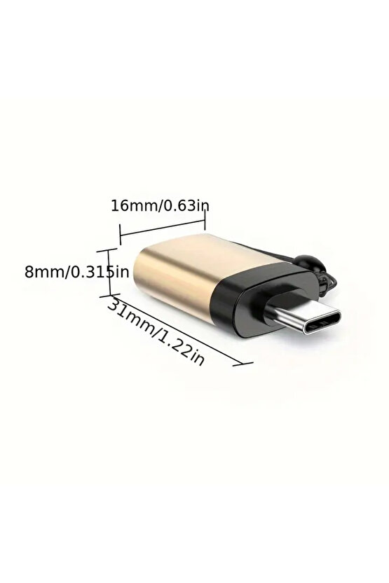 PM-3826 USB-A TO TYPE-C OTG ÇEVİRİCİ ADAPTÖR