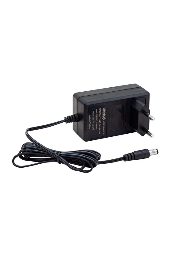 C9u-3l Shopzum 12 Volt - 2 Amper 5.5*2.5 Uçlu Yerli Üretim Plastik Kasa Priz Tipi Adaptör