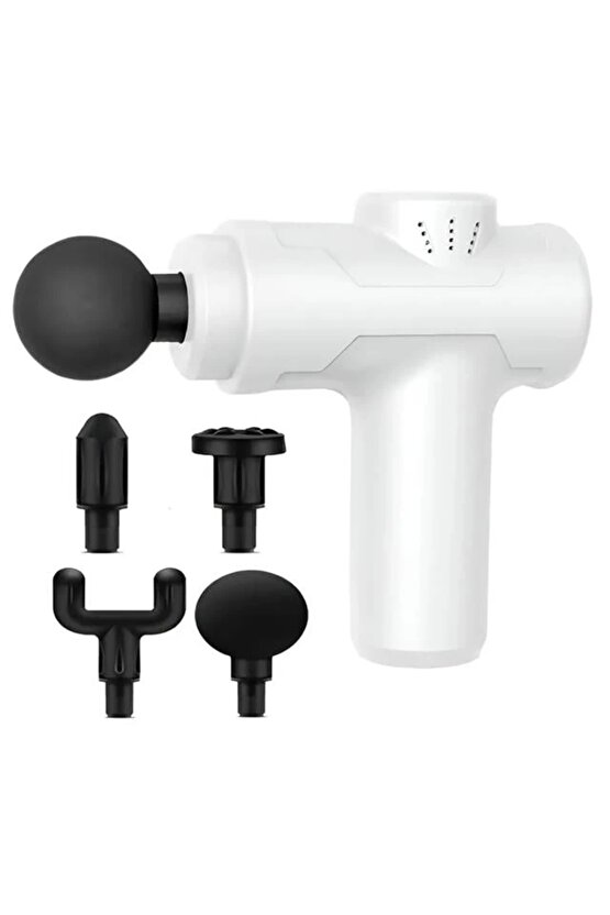 MINI-8211 Şarjlı Sporcu Koşucu Darbeli Titreşimli Masaj Aleti 6 Kademeli 2000mAh