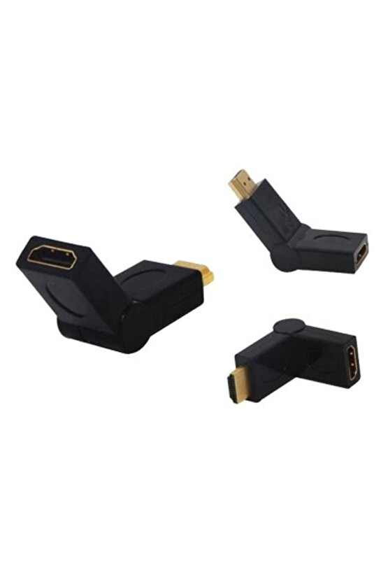 HDMI ERKEK DİŞİ ARA OYNAR BAŞLI APARAT (4597)