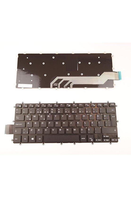 Dell Inspiron P69G, P69G002 (7375) Notebook Klavye (Siyah TR)