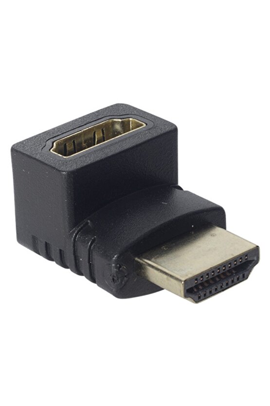 Hdmı Dişi Erkek 90 Derece Ara Adaptör L Tip